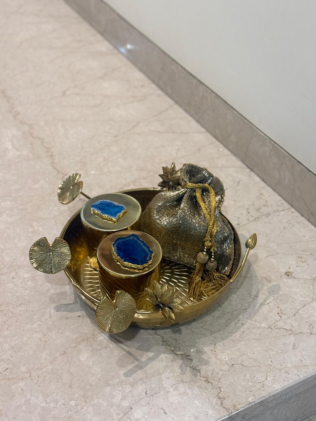 Nidhi Potli Tray Set — view 3