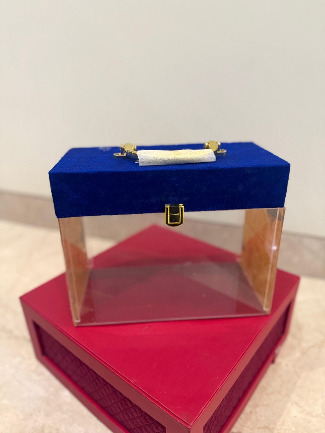Shagun Velvet Chest — view 2